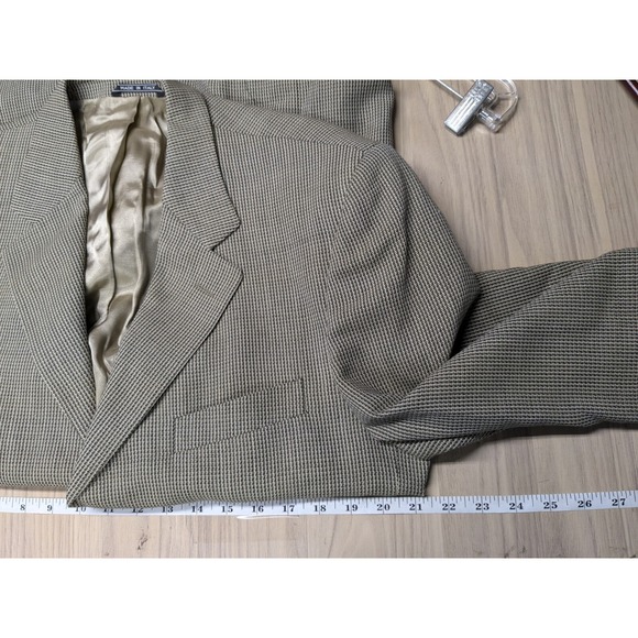 Oak Hall Blazer Lanificio di Pray Wool Italy Sport Coat Nailshead Mens 42R A002 - Picture 7 of 15